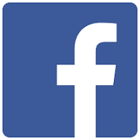 לוגו מרובע של פייסבוק על רקע לבן